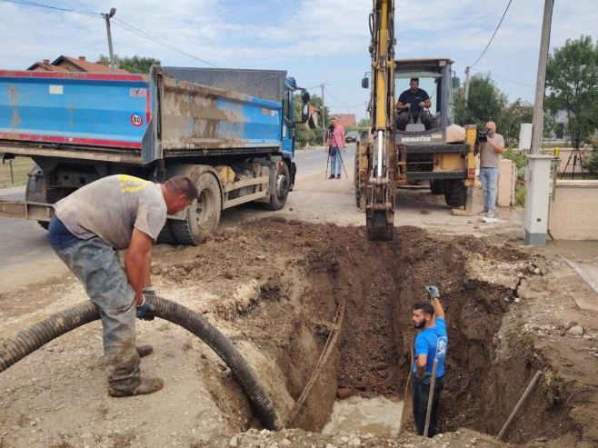 Хаварија на водоводу Хаварија на водоводу - Фото: РТРС