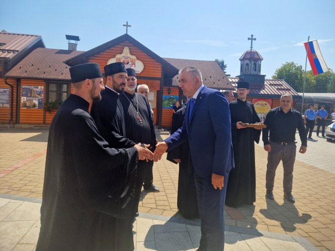 Минић у Теслићу - Фото: РТРС