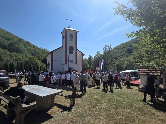 Јабука код Фоче - парастос и слава, Преображење - Фото: РТРС