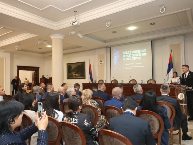 Форум Српске о инвестицијама и пословној сарадњи за кинеске компаније - Фото: ZIPAPHOTO/Borislav Zdrinja
