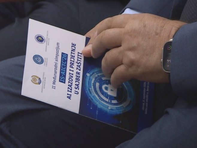 Међународни симпозијум "Вјештачка интелигенција- изазови и пријетње у сајбер заштити" Међународни симпозијум "Вјештачка интелигенција- изазови и пријетње у сајбер заштити" - Фото: РТРС