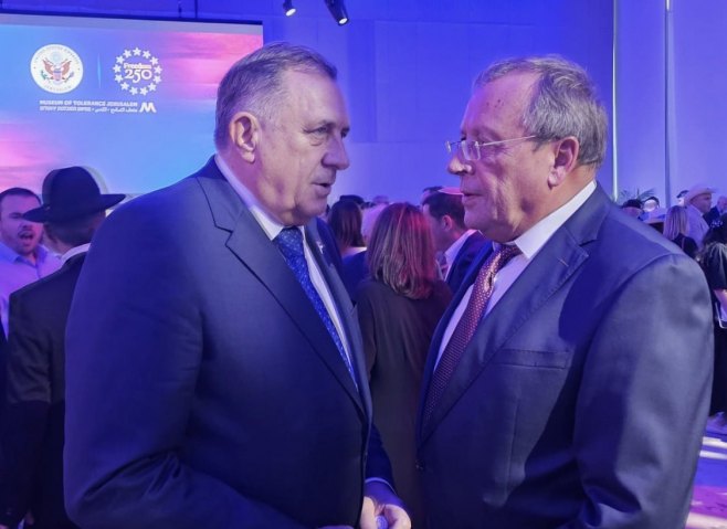 Милорад Додик и Анатолиј Викторов (фото: x.com/MiloradDodik) Милорад Додик и Анатолиј Викторов (фото: x.com/MiloradDodik) -
