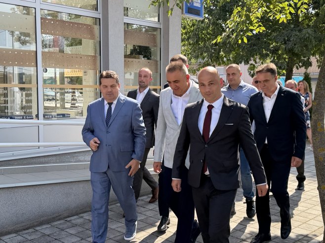 Минић и Стевандић у Станарима Минић и Стевандић у Станарима - Фото: СРНА