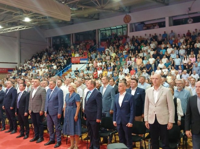 Минић: Огромна подршка из срца Херцеговине