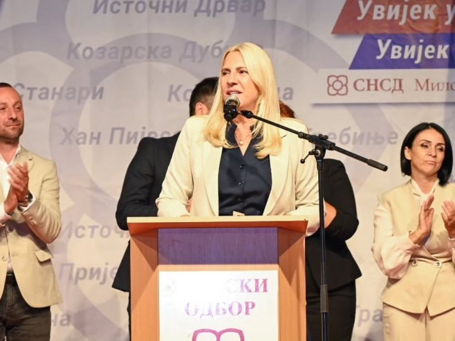 Цвијановић: Хвала народу у Горњим Подградцима на великој подршци