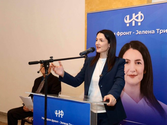 Јелена Тривић (фото: facebook.com/narodnifrontrepublikasrpska) Јелена Тривић (фото: facebook.com/narodnifrontrepublikasrpska) -