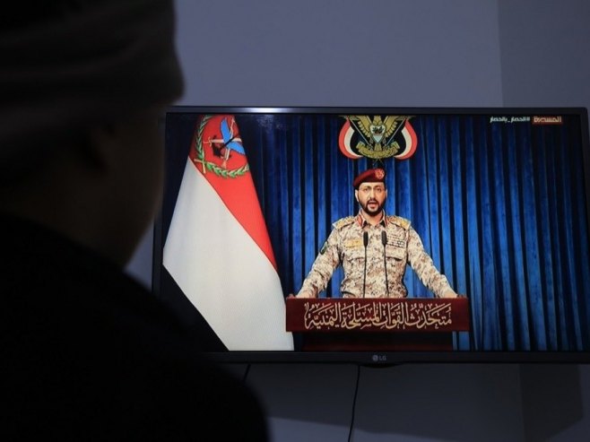 Портпарол Хута (фото: EPA/YAHYA ARHAB) - 