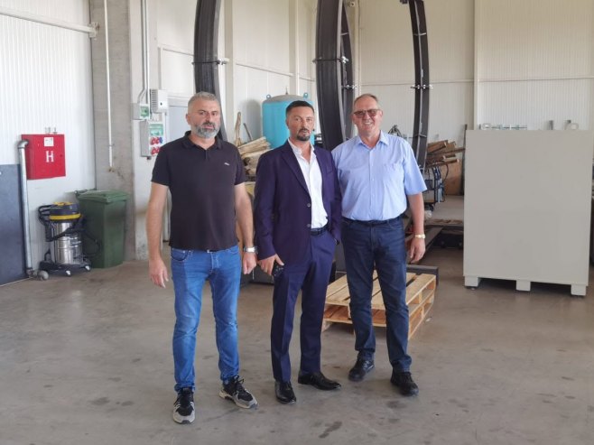 Ристић посјетио компанију "Крампиз Интернационал" у Броду - Фото: Уступљена фотографија