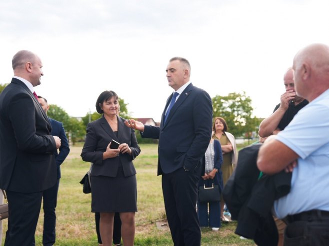 Саво Минић у Броду - Фото: Уступљена фотографија