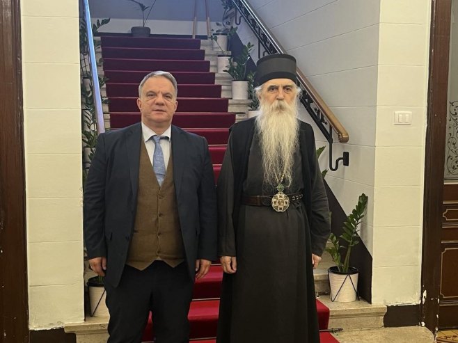 Београд - Станковић - митрополит Иринеј Београд - Станковић - митрополит Иринеј - Фото: СРНА