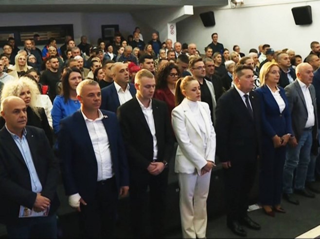 Уједињена Српска - трибина у Палама Уједињена Српска - трибина у Палама - Фото: РТРС