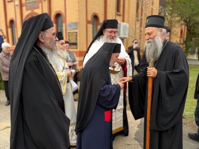 Патријарх Порфирије у манастиру Светог Саве у Илајну (фото: spc.rs) Патријарх Порфирије у манастиру Светог Саве у Илајну (фото: spc.rs) -