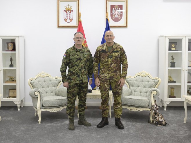 Мојсиловић са Робертом Вергоријем Мојсиловић са Робертом Вергоријем - Фото: СРНА